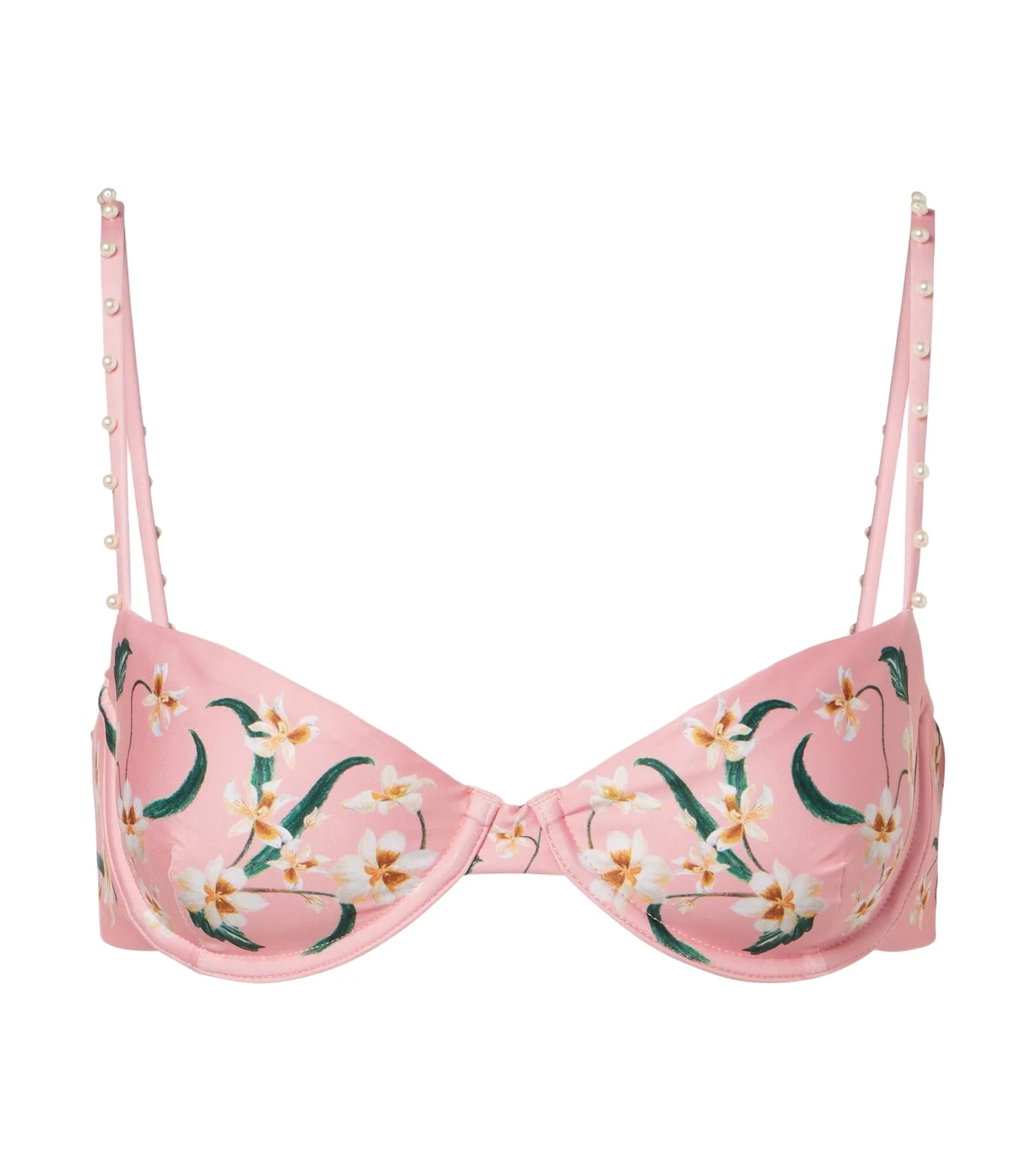 Magdalena floral bikini top