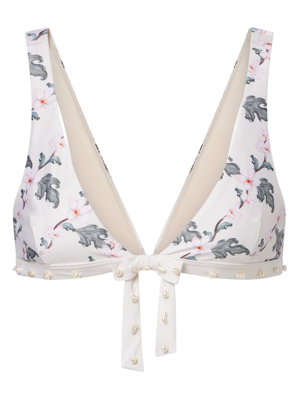 Huerta floral bikini top