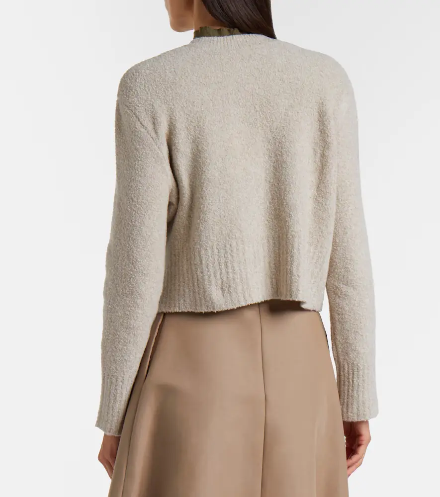 Altuzarra Harris cropped wool-blend cardigan | Thumbnail 2