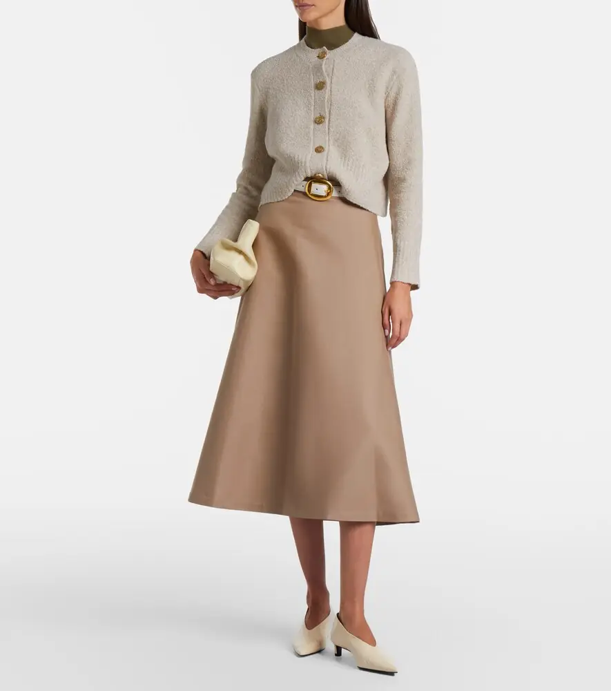 Altuzarra Harris cropped wool-blend cardigan | Thumbnail 5