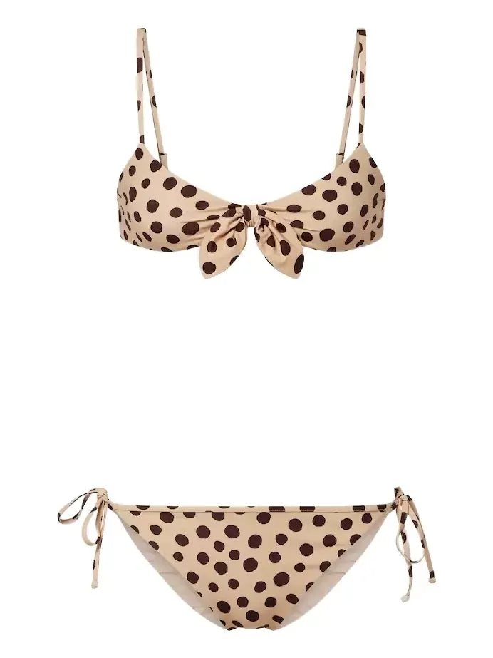 Polka-dot bow-detail bikini Polka-dot bow-detail bikini
