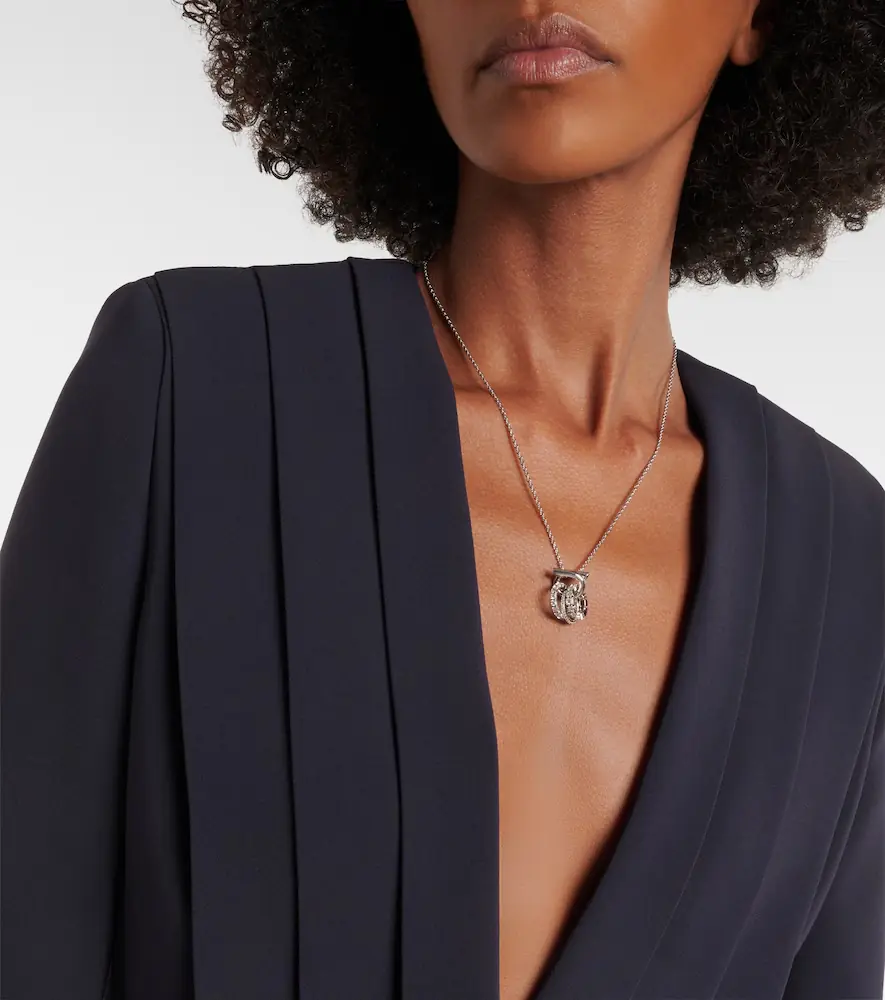 Max Mara Pleated cady blazer | Thumbnail 6 Max Mara Pleated cady blazer | Thumbnail 6