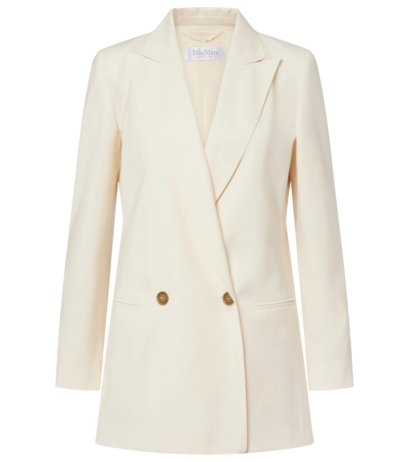 Double-breasted virgin wool blazer Double-breasted virgin wool blazer