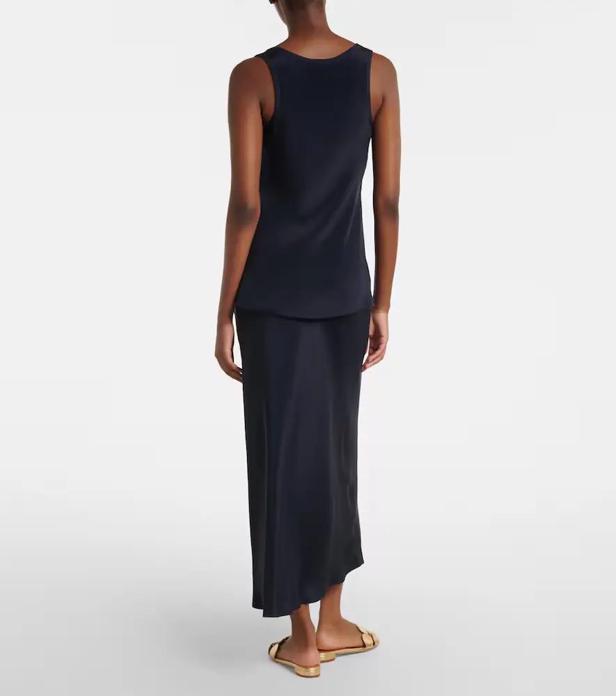 Max Mara Sospiro silk satin maxi skirt | Thumbnail 5 Max Mara Sospiro silk satin maxi skirt | Thumbnail 5