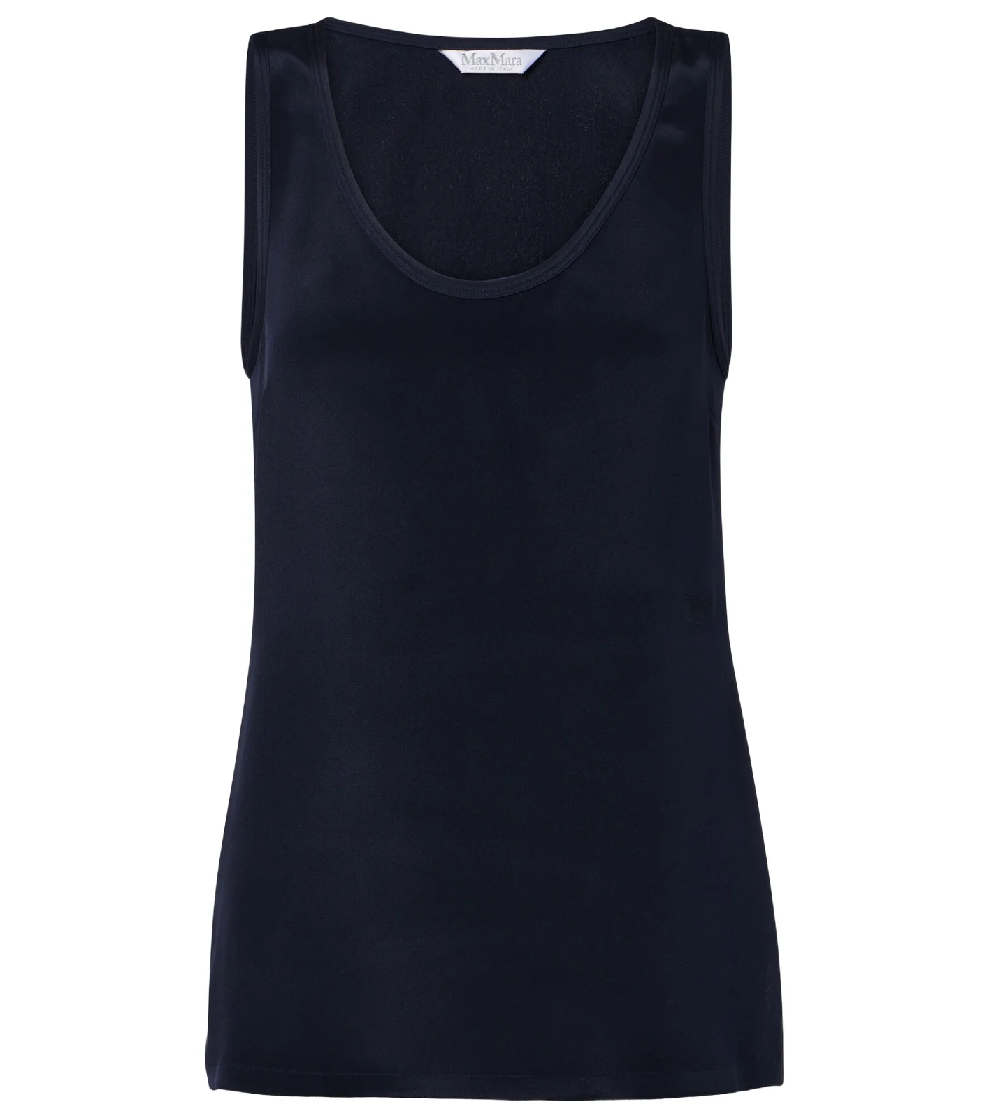 Silk crêpe de chine tank top Silk crêpe de chine tank top
