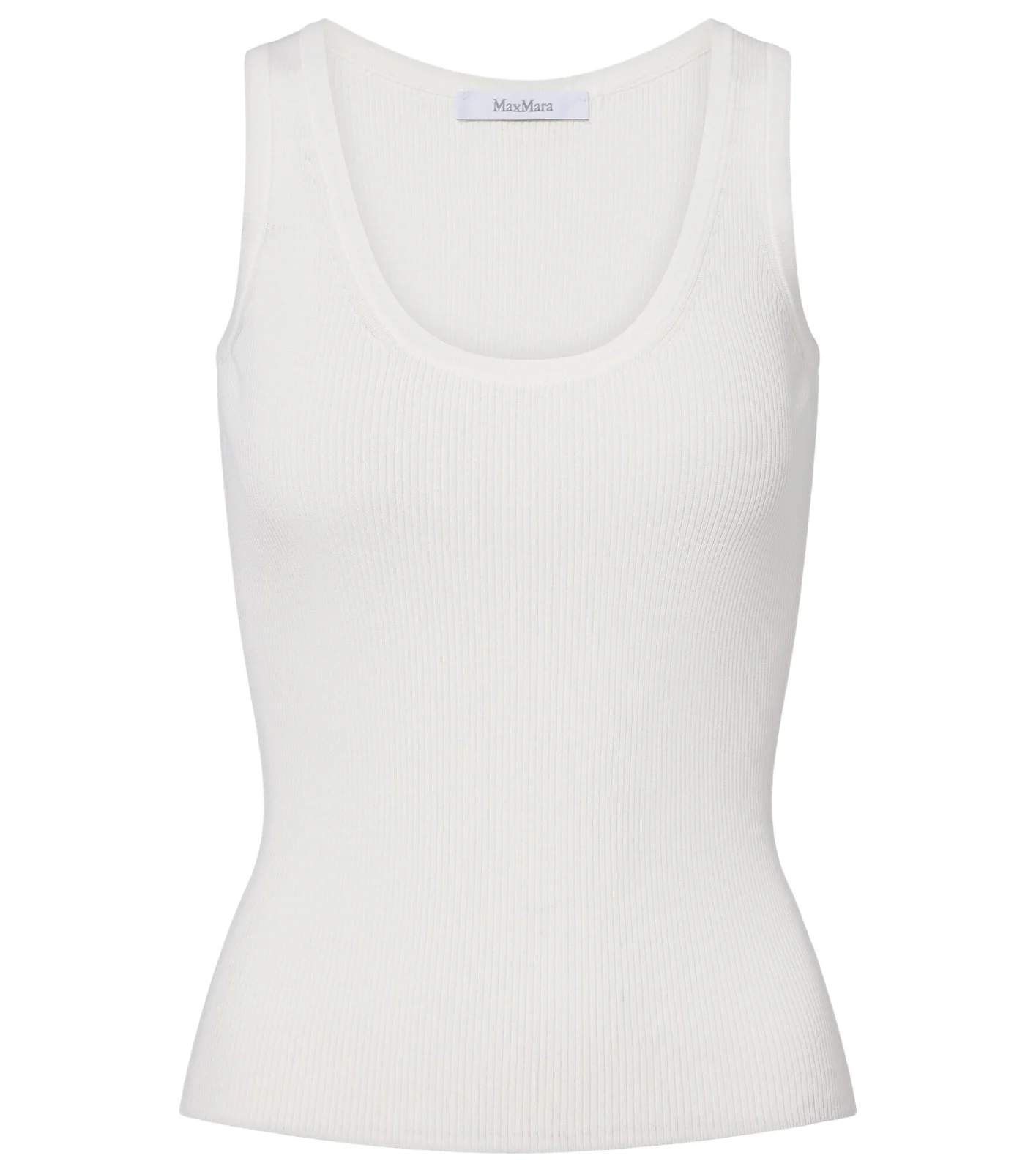 Max Mara Ribbed-knit jersey tank top