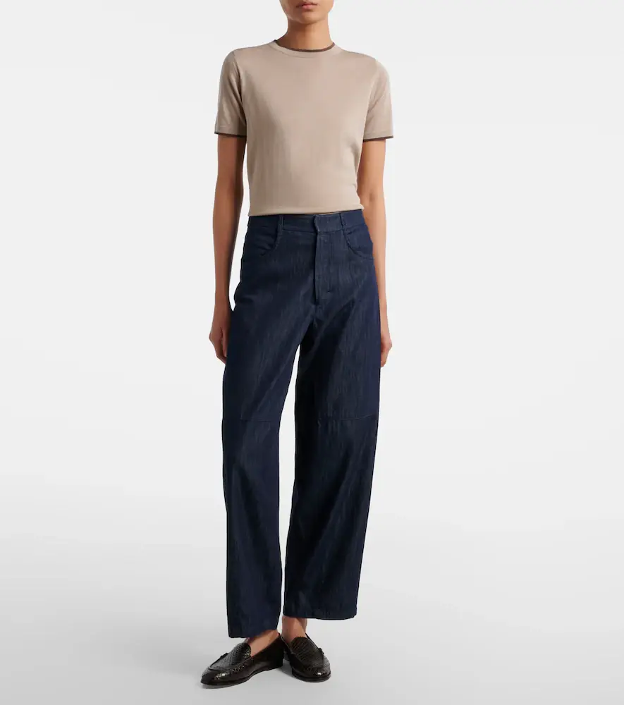 'S Max Mara 'S Max Mara Cropped straight jeans | Thumbnail 4 'S Max Mara 'S Max Mara Cropped straight jeans | Thumbnail 4