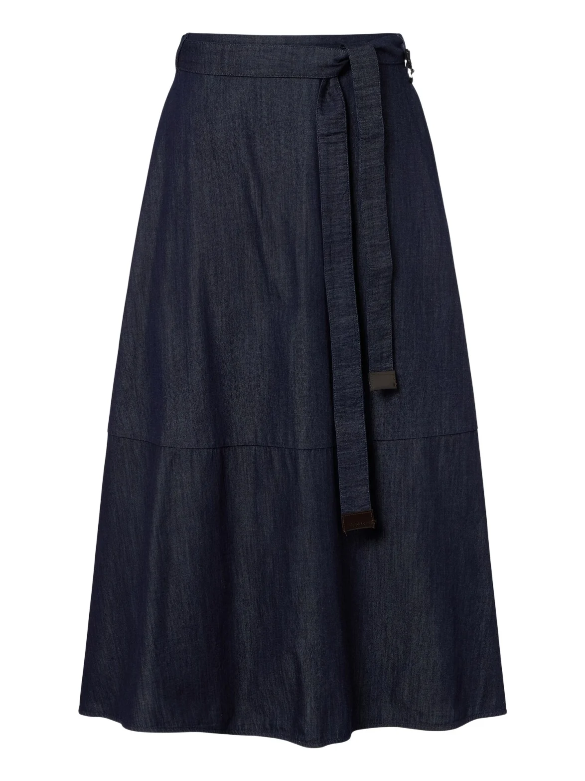 'S Max Mara Belted denim midi skirt 'S Max Mara Belted denim midi skirt