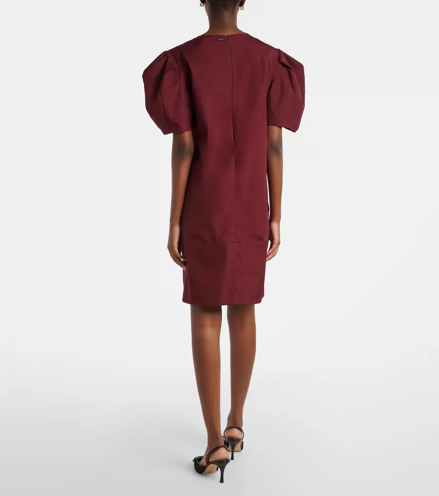 'S Max Mara 'S Max Mara Puff-sleeve cotton poplin minidress | Thumbnail 4 'S Max Mara 'S Max Mara Puff-sleeve cotton poplin minidress | Thumbnail 4