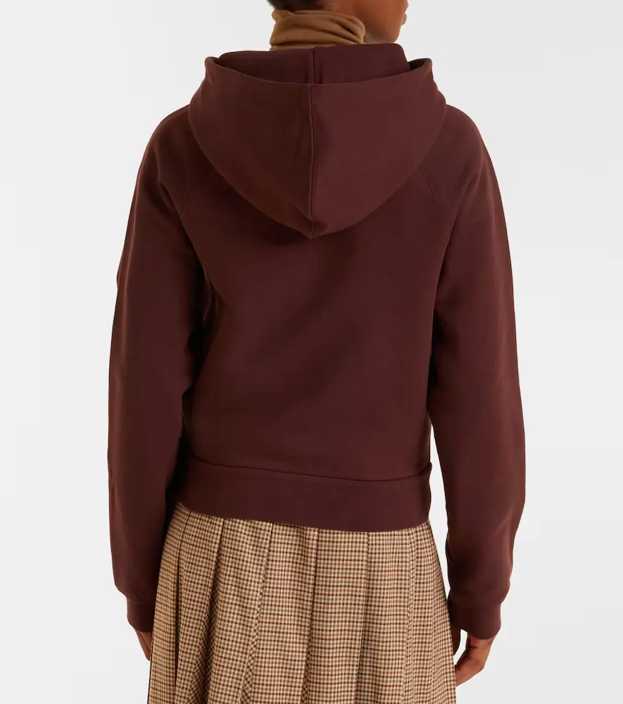 Moncler Cotton zip-up hoodie | Thumbnail 3 Moncler Cotton zip-up hoodie | Thumbnail 3