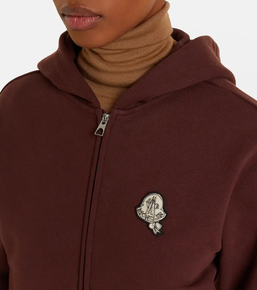 Moncler Cotton zip-up hoodie | Thumbnail 6 Moncler Cotton zip-up hoodie | Thumbnail 6
