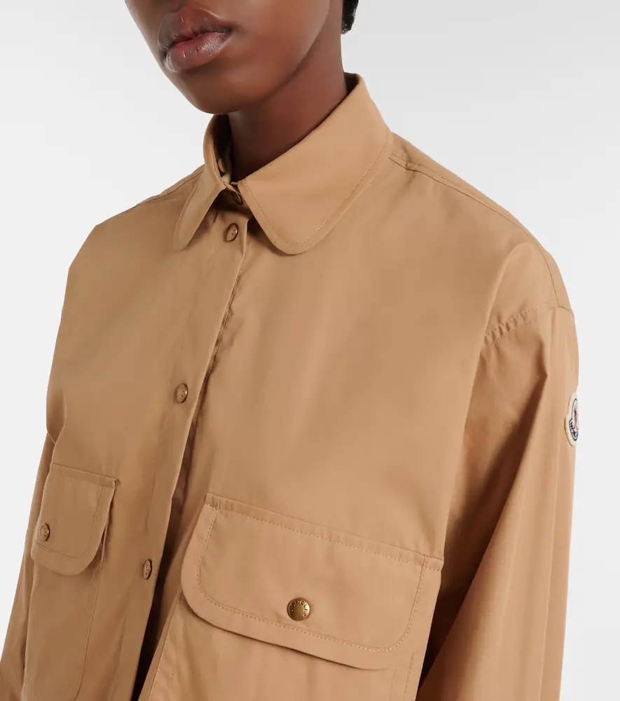 Moncler Hooded cotton-blend jacket | Thumbnail 8