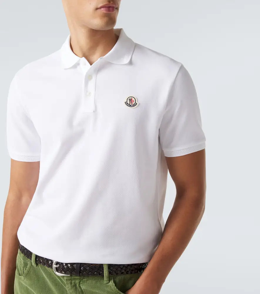 Moncler Cotton piqué polo shirt | Thumbnail 3