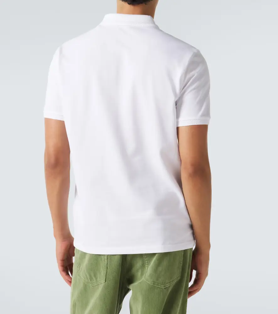 Moncler Cotton piqué polo shirt | Thumbnail 4