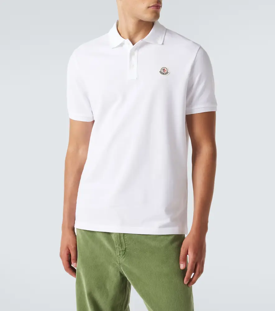 Moncler Cotton piqué polo shirt | Thumbnail 5