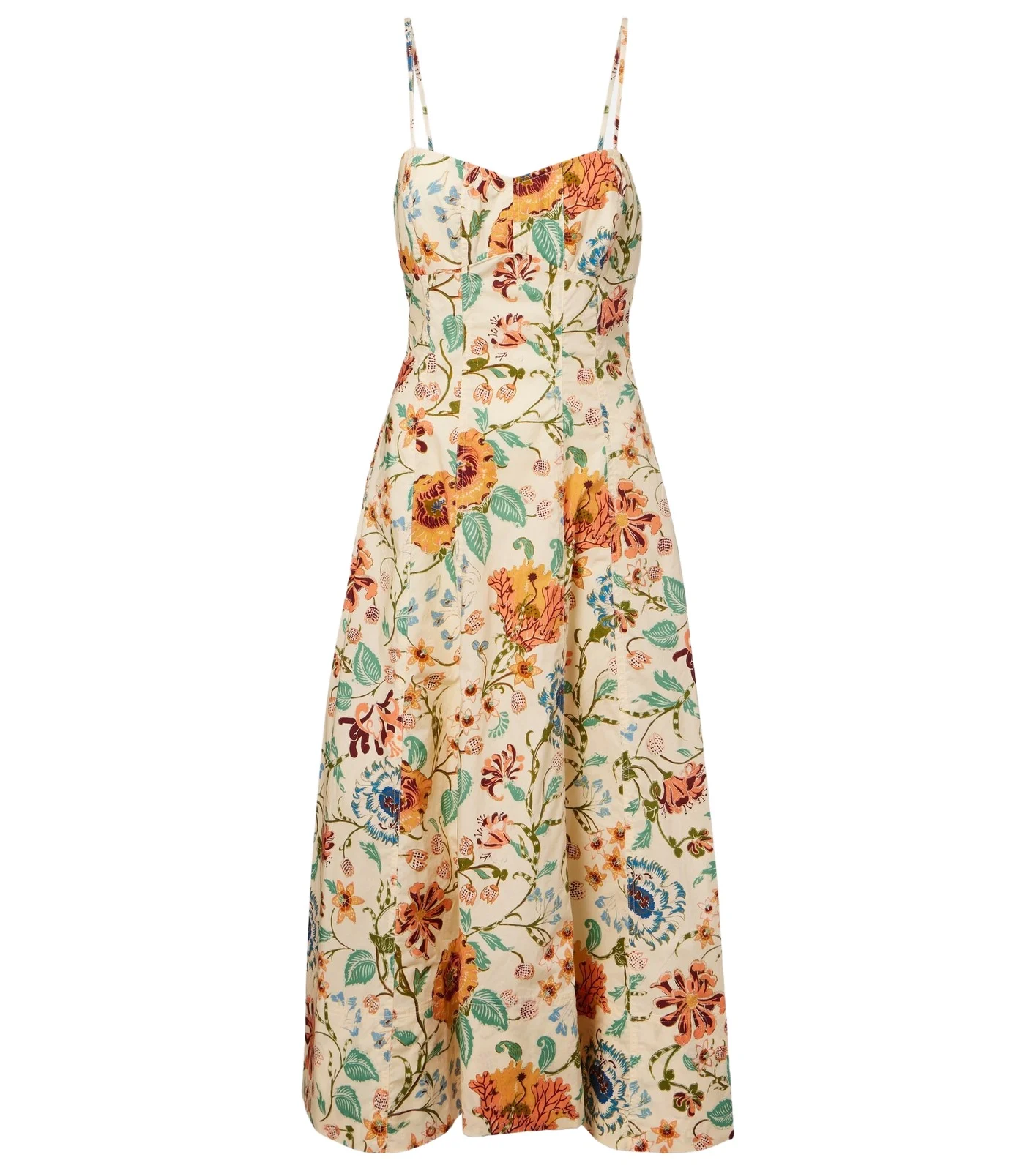 Fiora floral cotton midi dress Fiora floral cotton midi dress