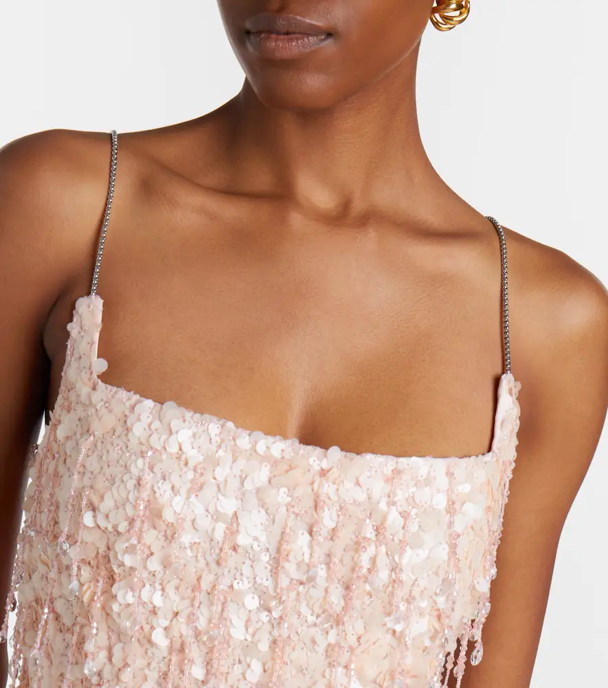LA FUORI Là Fuori Fairy Glen Folly sequined minidress | Thumbnail 4