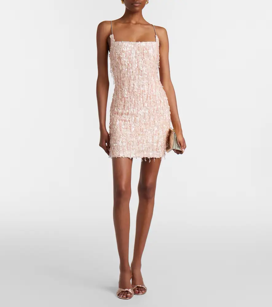 LA FUORI Là Fuori Fairy Glen Folly sequined minidress | Thumbnail 5