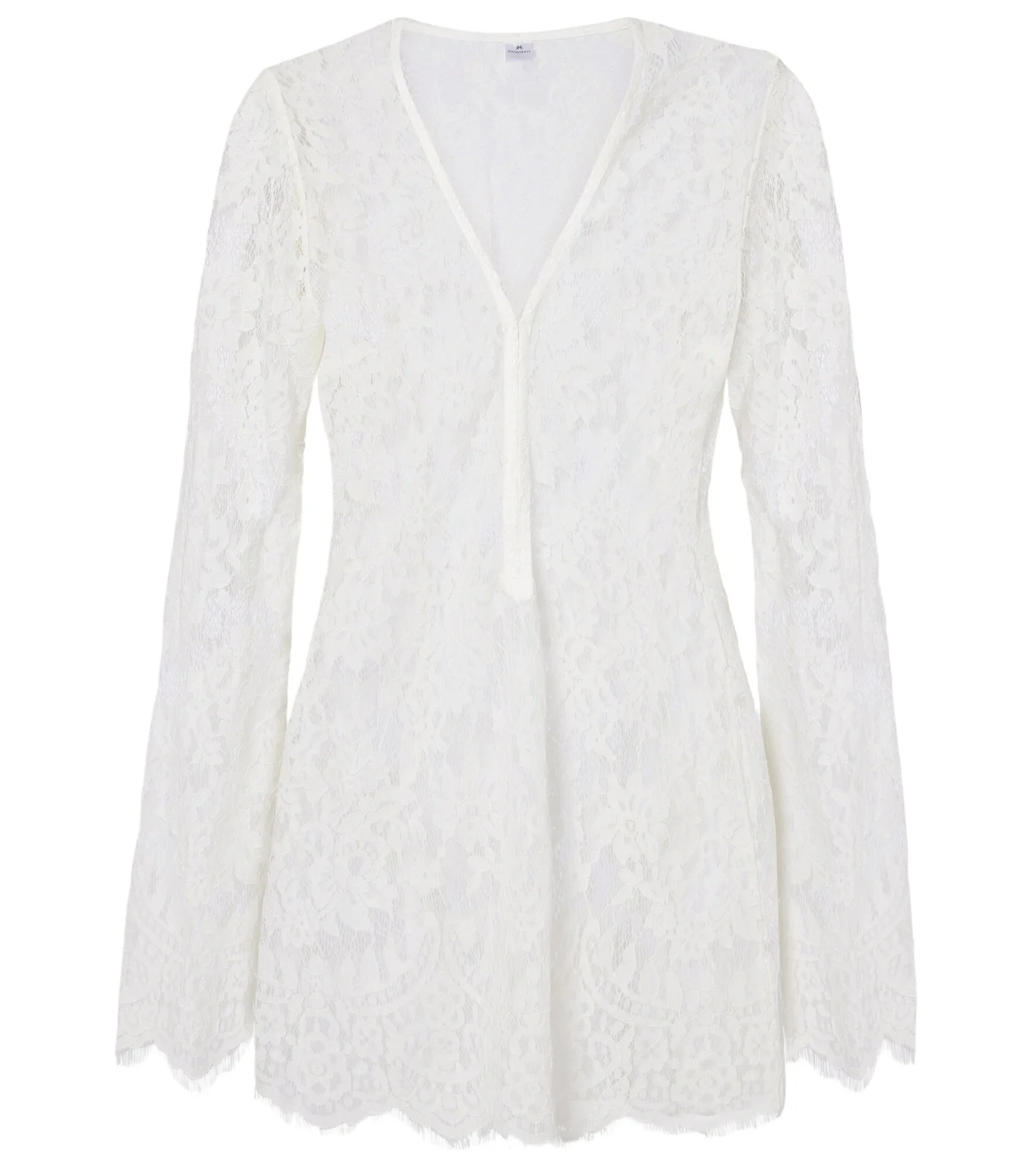 Millie cotton-blend lace minidress Millie cotton-blend lace minidress