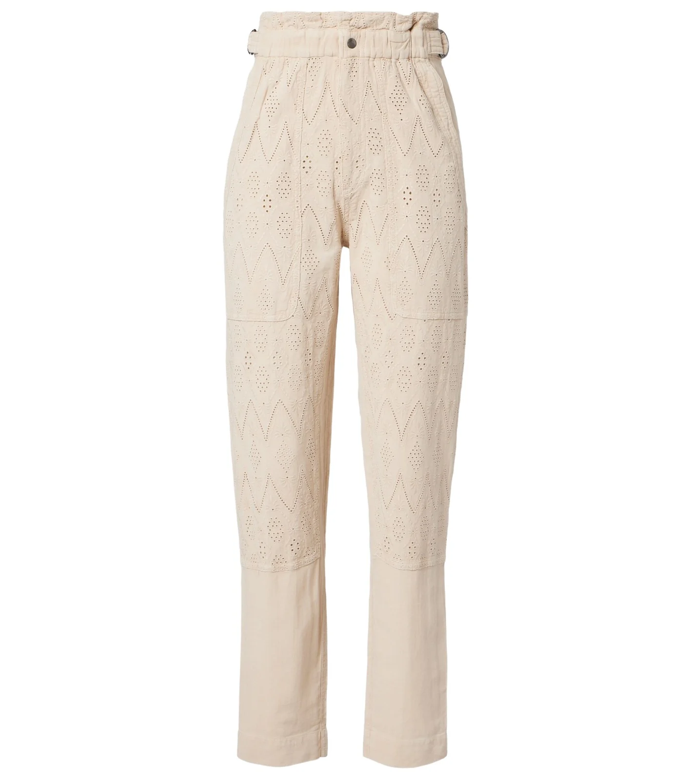 Marant Étoile Kylea broderie anglaise straight jeans