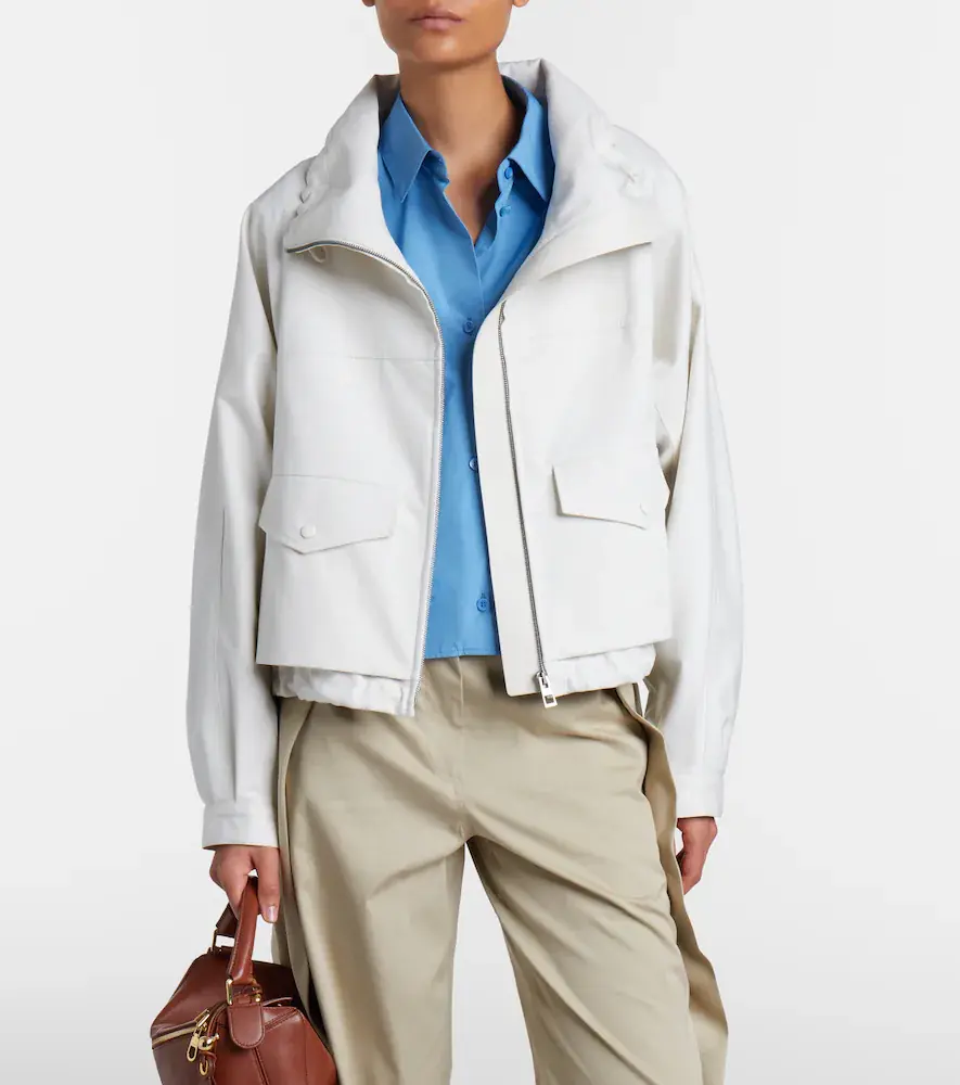 Loewe Cotton and silk gabardine jacket | Thumbnail 2
