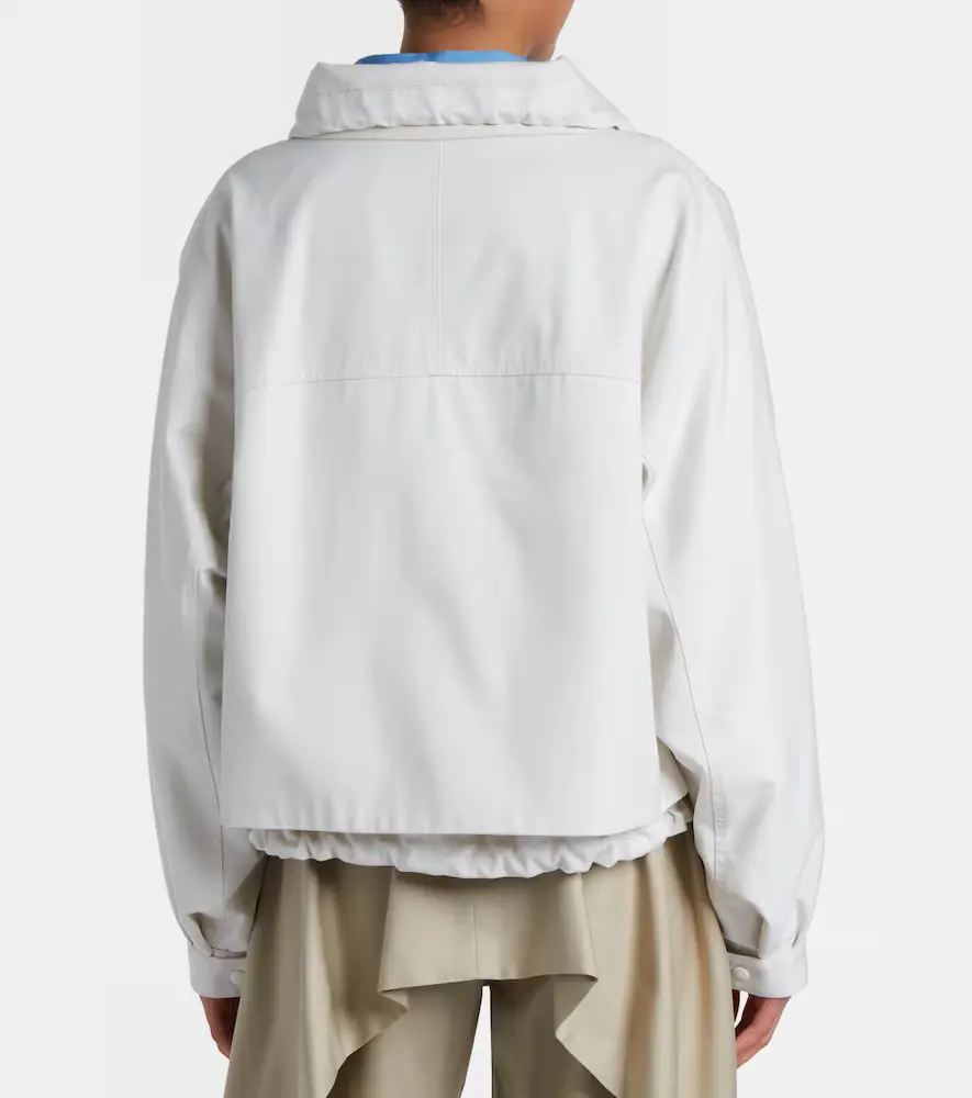 Loewe Cotton and silk gabardine jacket | Thumbnail 3
