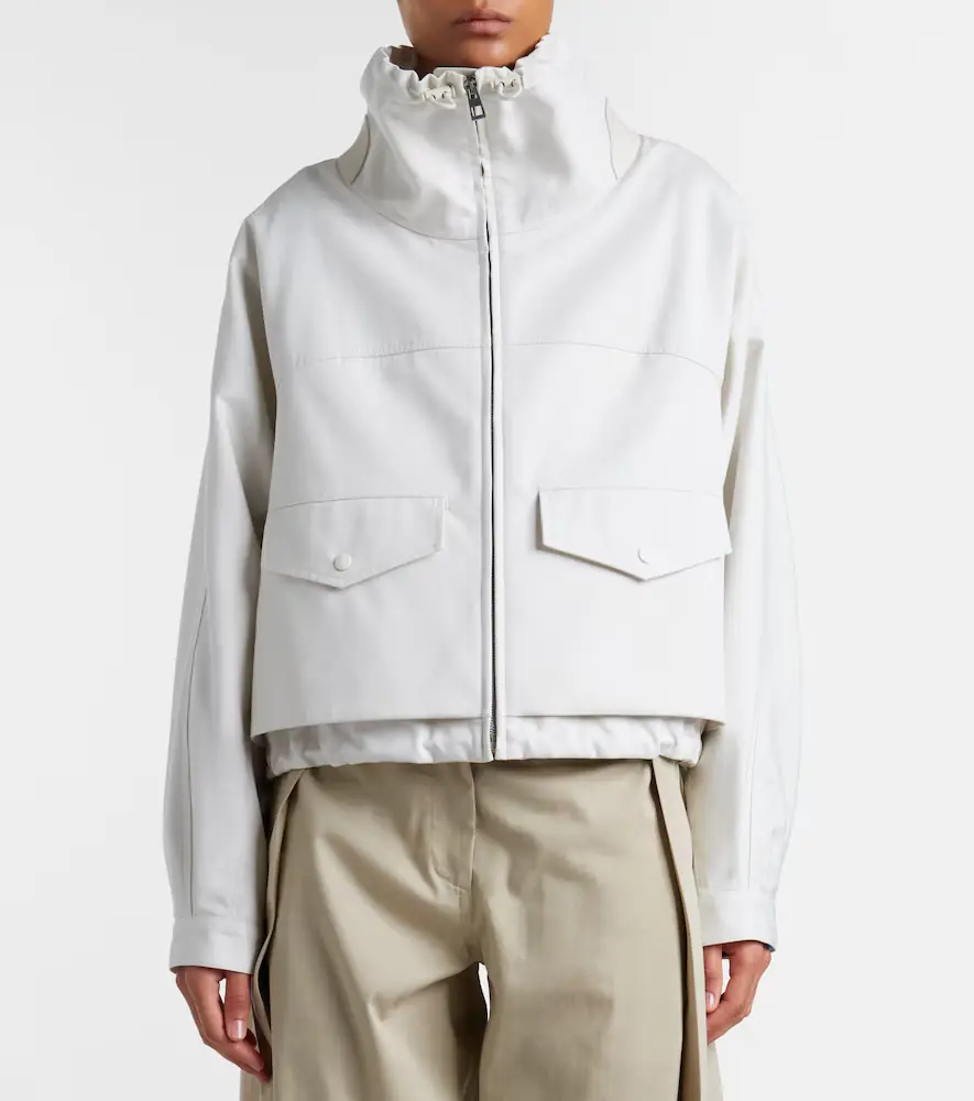 Loewe Cotton and silk gabardine jacket | Thumbnail 4