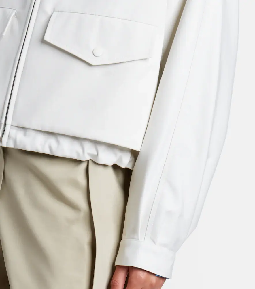 Loewe Cotton and silk gabardine jacket | Thumbnail 5