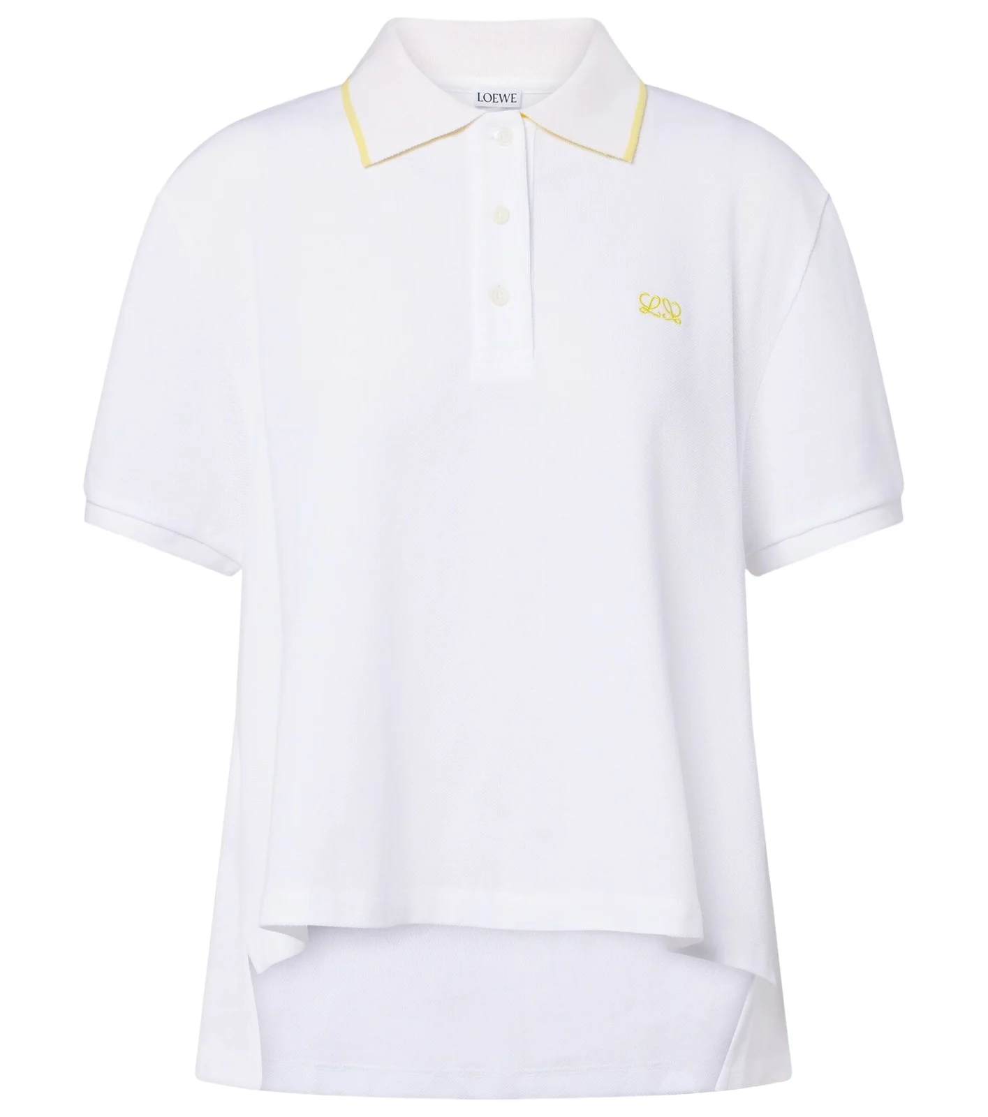 Double L cotton piqué polo shirt Double L cotton piqué polo shirt