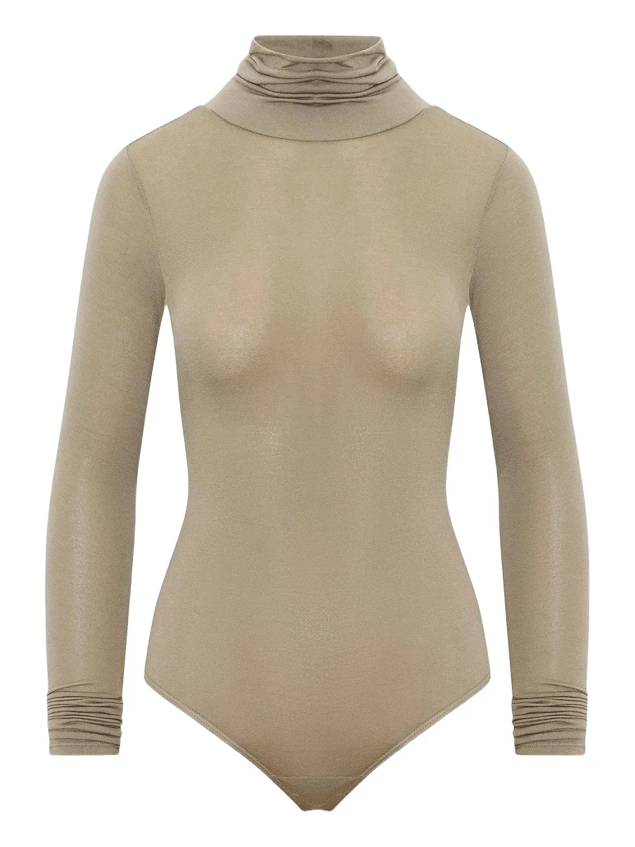 Women's Marina Long-Sleeve Sheer Bodysuit Women's Marina Long-Sleeve Sheer Bodysuit