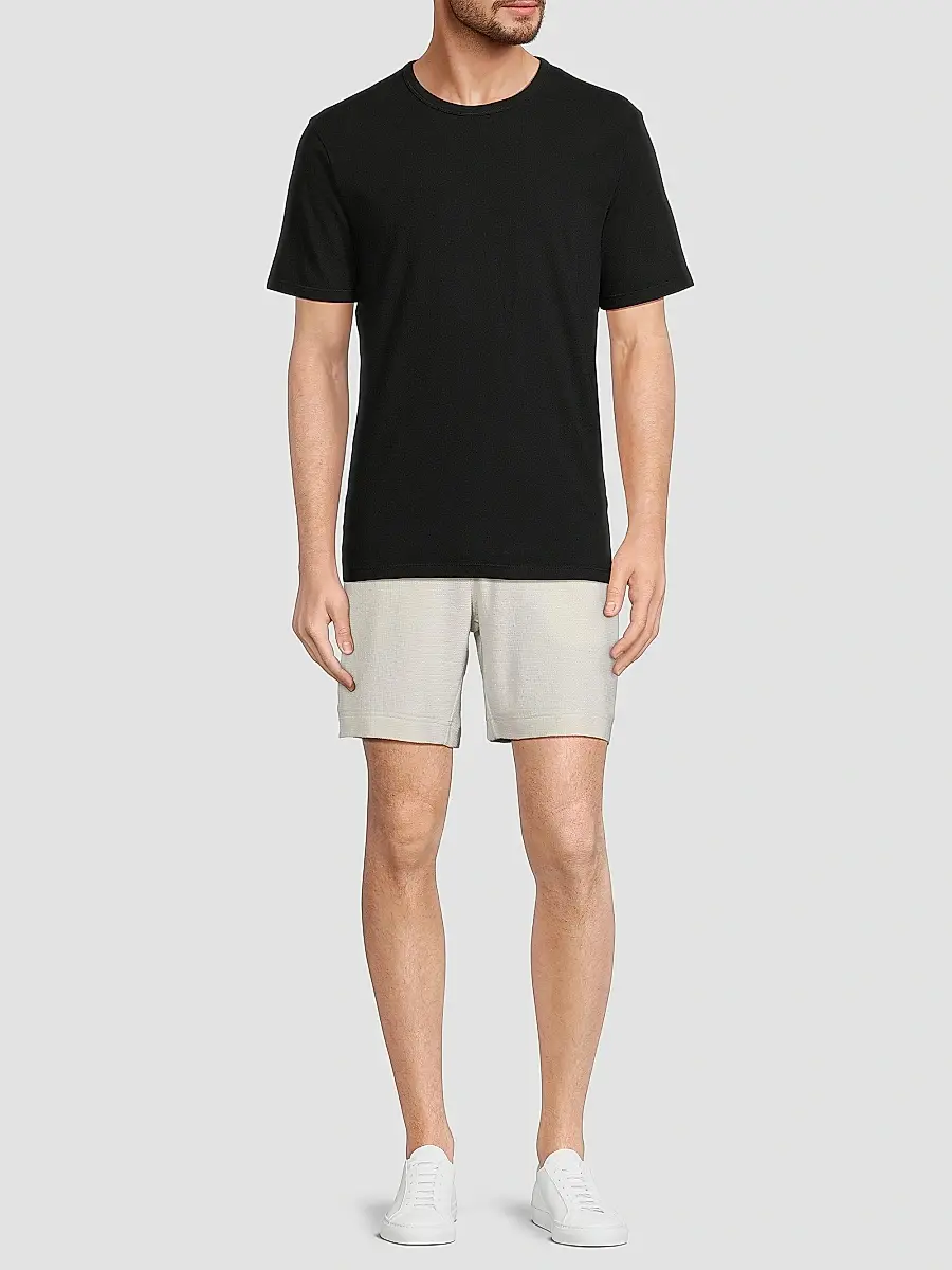Vince Men's Garment-Dyed Crewneck T-Shirt | Thumbnail 2