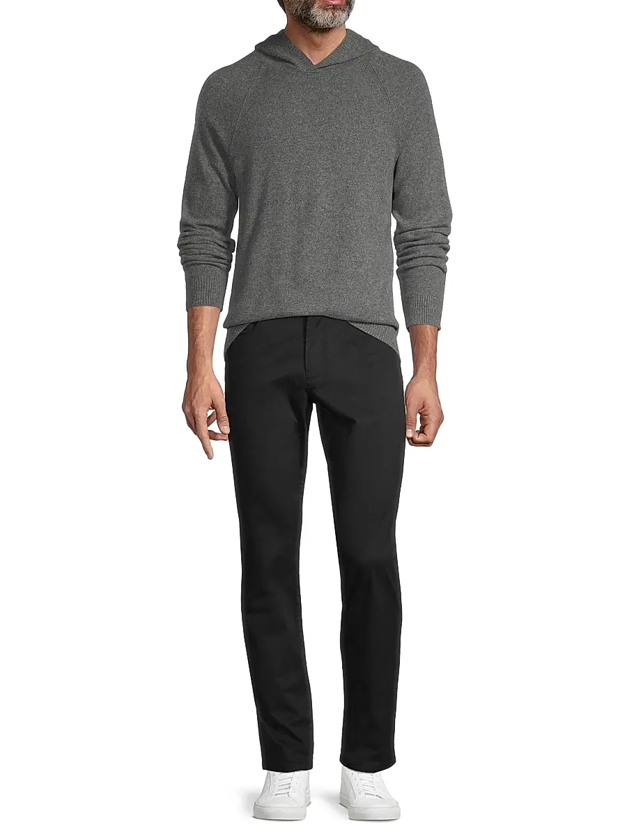 Vince Men's Wool & Cashmere Hooded Sweater | Thumbnail 2 Vince Men's Wool & Cashmere Hooded Sweater | Thumbnail 2