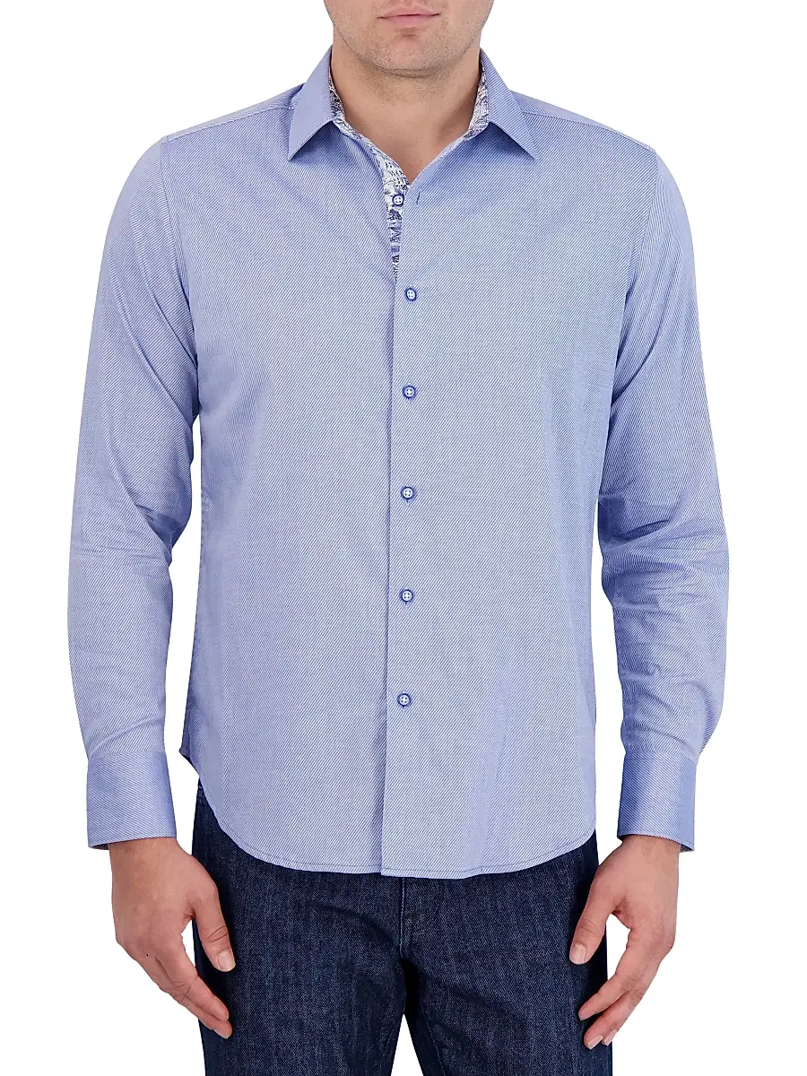 Robert Graham Men's Wayfarer Button-Front Shirt | Image 1 Robert Graham Men's Wayfarer Button-Front Shirt | Image 1