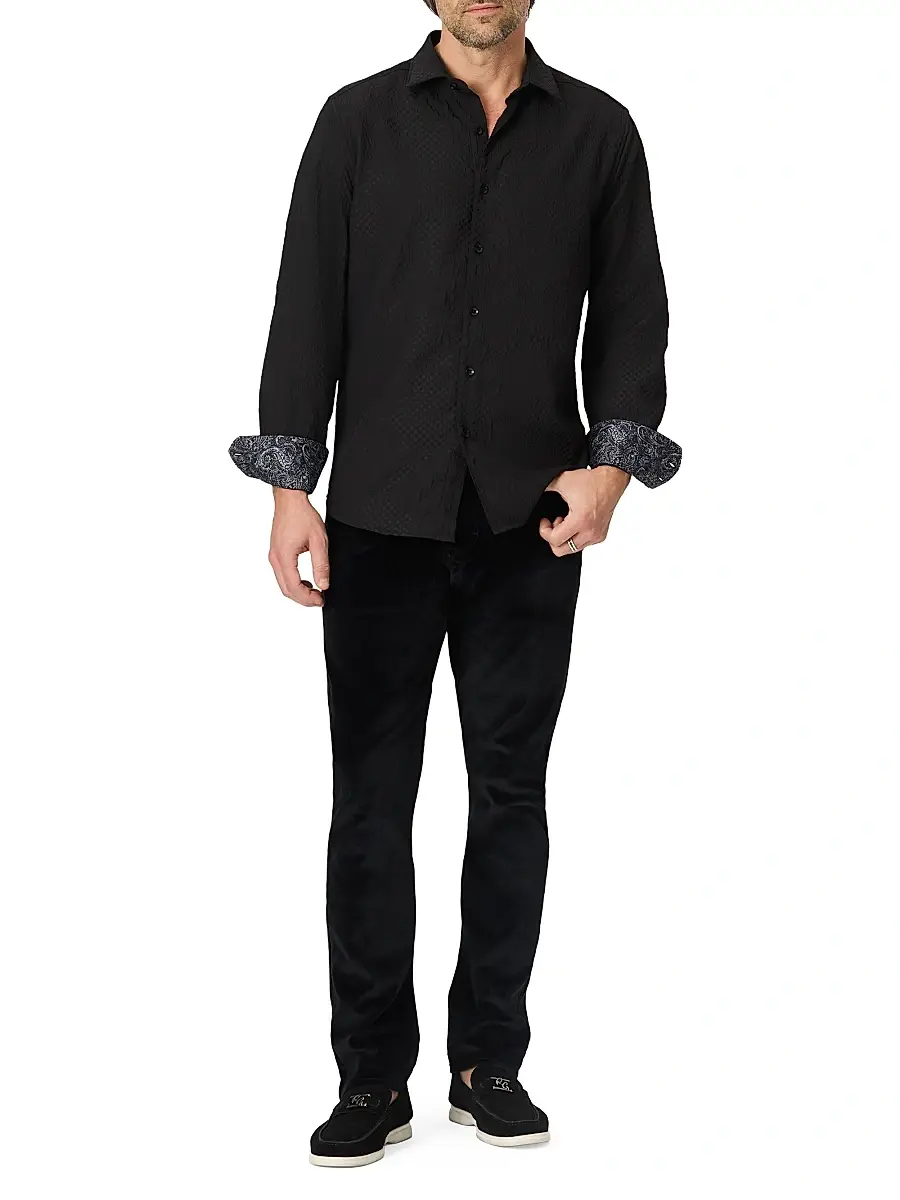 Robert Graham Men's Devonshire Button-Front Shirt | Thumbnail 2