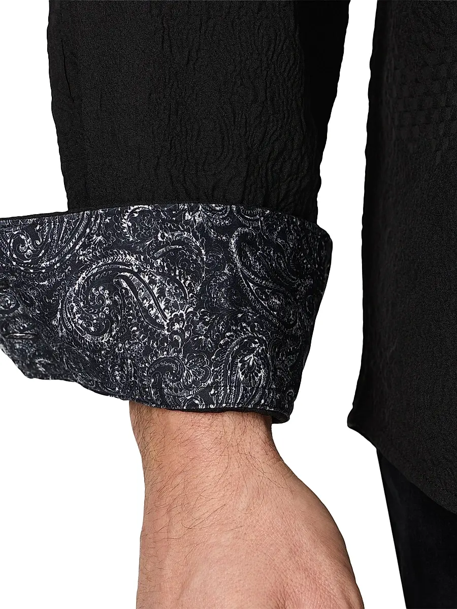 Robert Graham Men's Devonshire Button-Front Shirt | Thumbnail 4