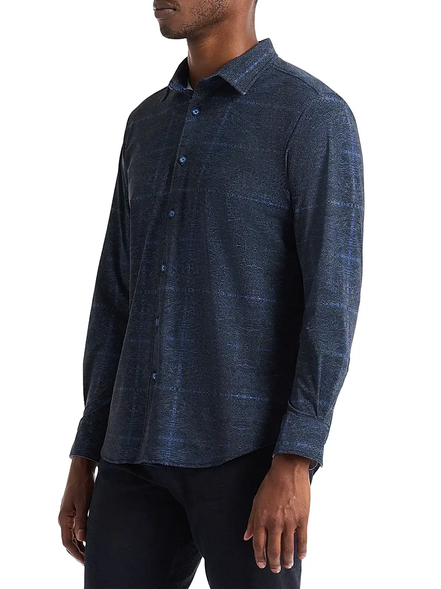Robert Graham Men's Irving Motion Button-Front Shirt | Thumbnail 3 Robert Graham Men's Irving Motion Button-Front Shirt | Thumbnail 3
