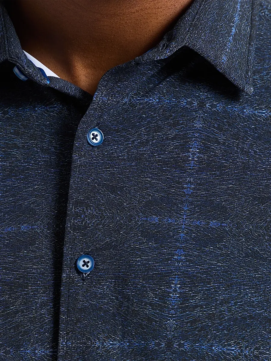 Robert Graham Men's Irving Motion Button-Front Shirt | Thumbnail 6 Robert Graham Men's Irving Motion Button-Front Shirt | Thumbnail 6