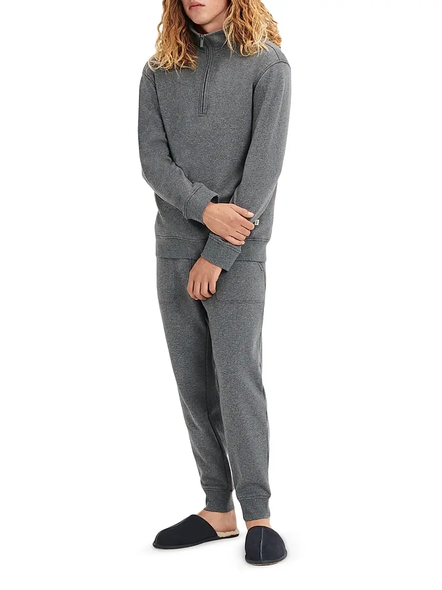 UGG Men's Zeke Quarter-Zip Sweater | Thumbnail 2 UGG Men's Zeke Quarter-Zip Sweater | Thumbnail 2