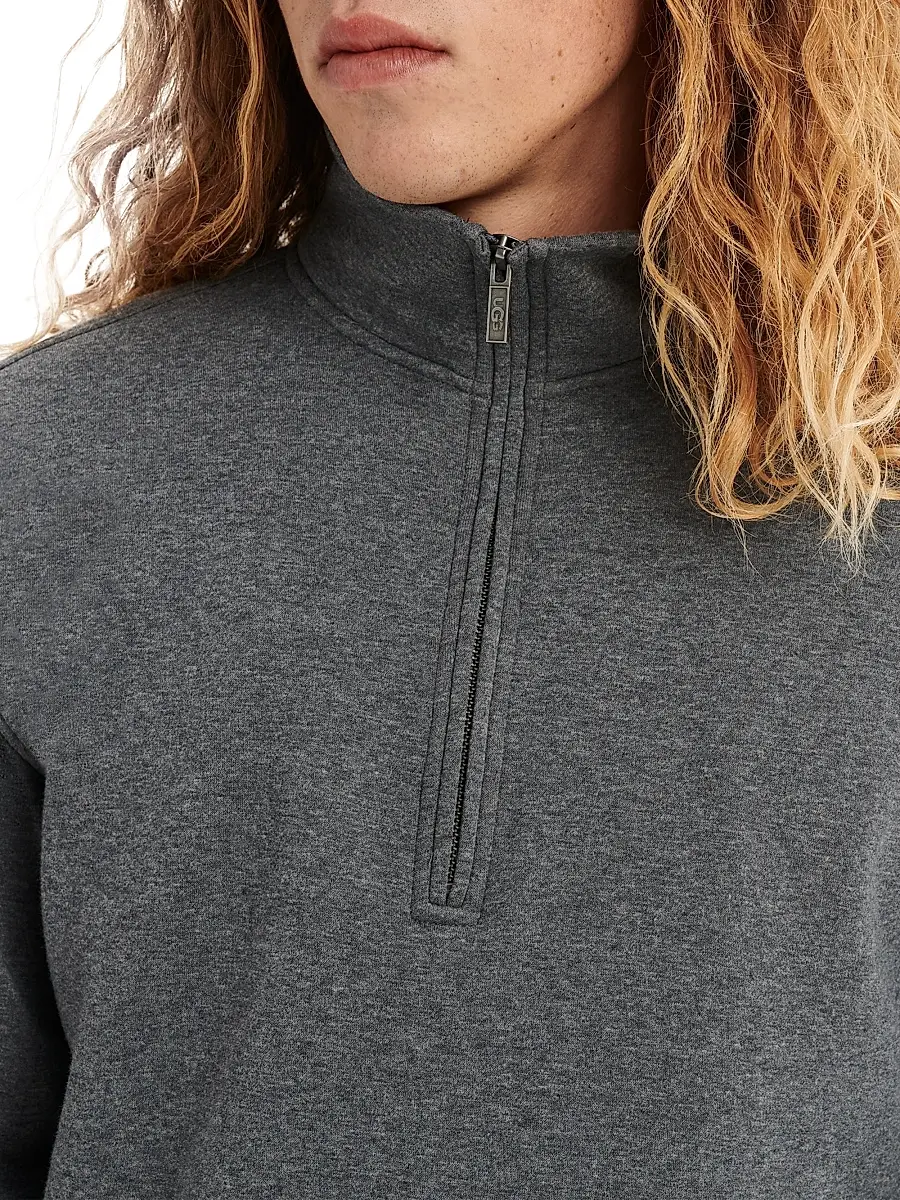 UGG Men's Zeke Quarter-Zip Sweater | Thumbnail 4 UGG Men's Zeke Quarter-Zip Sweater | Thumbnail 4