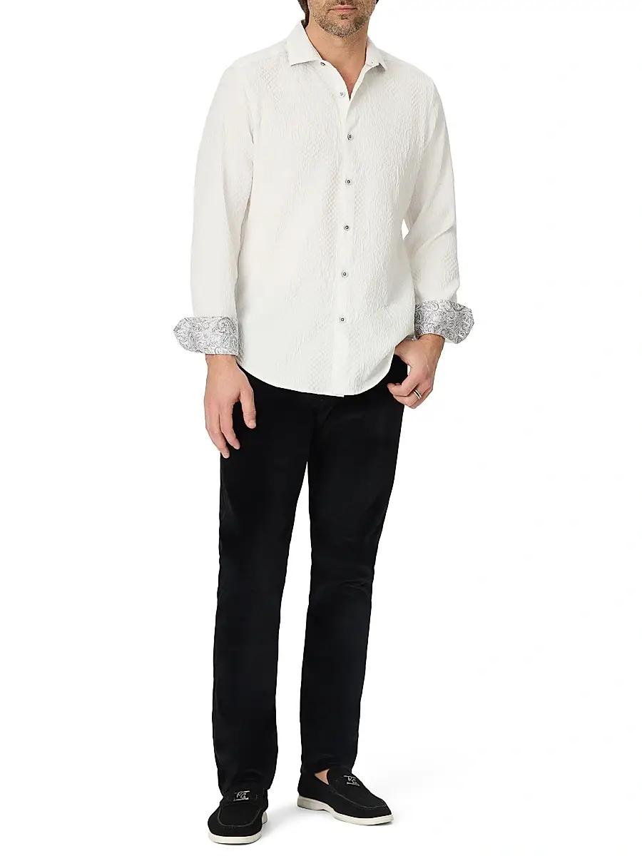 Robert Graham Men's Devonshire Button-Front Shirt | Thumbnail 2