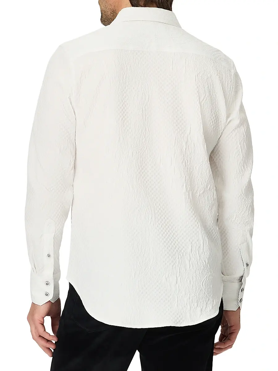 Robert Graham Men's Devonshire Button-Front Shirt | Thumbnail 3