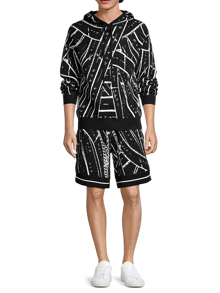 RTA Men's Crossroad Knit Hoodie | Thumbnail 2