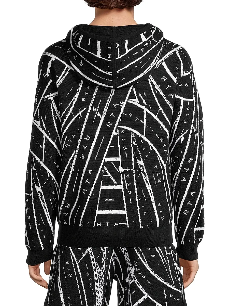 RTA Men's Crossroad Knit Hoodie | Thumbnail 5