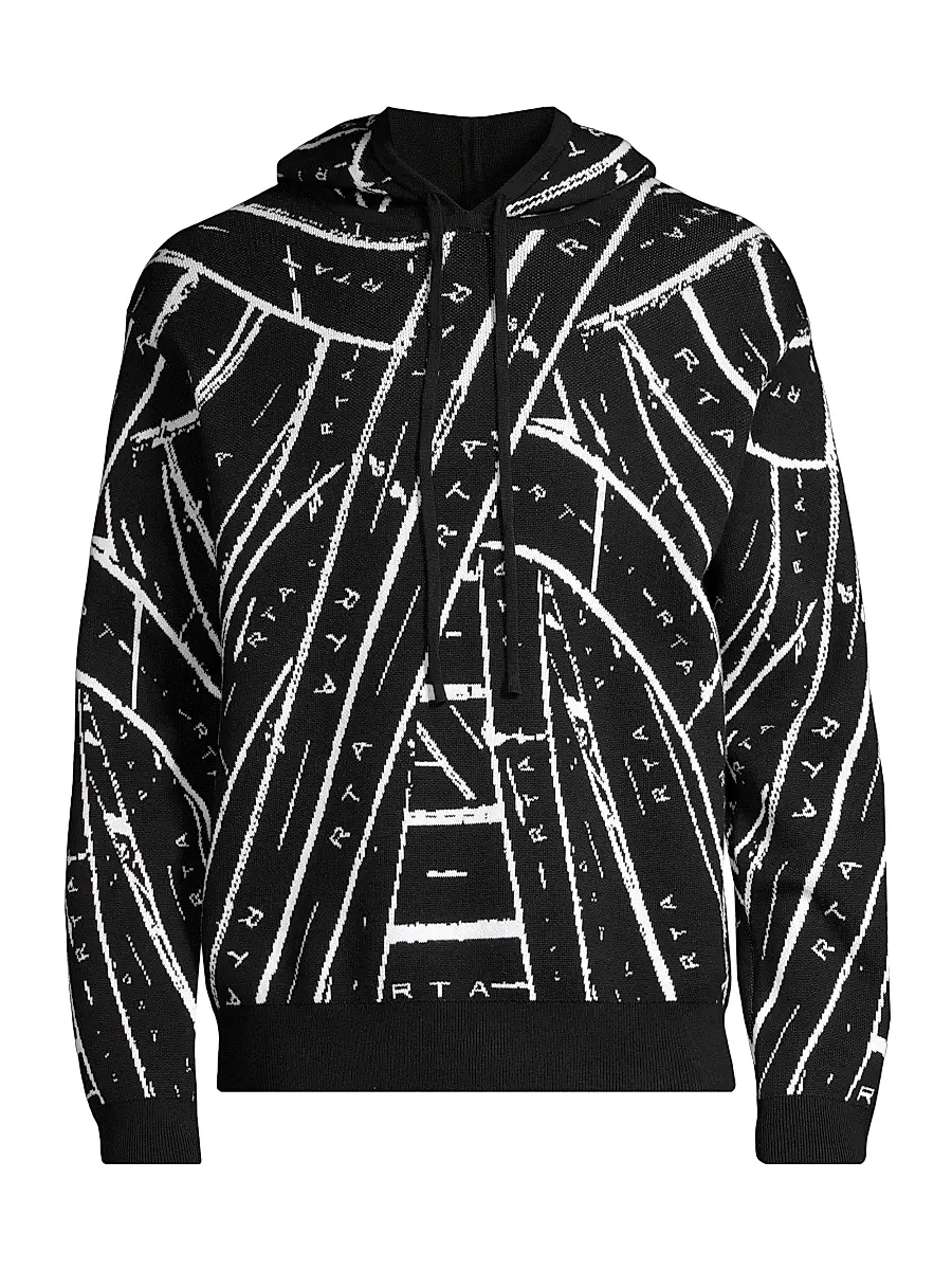 RTA Men's Crossroad Knit Hoodie