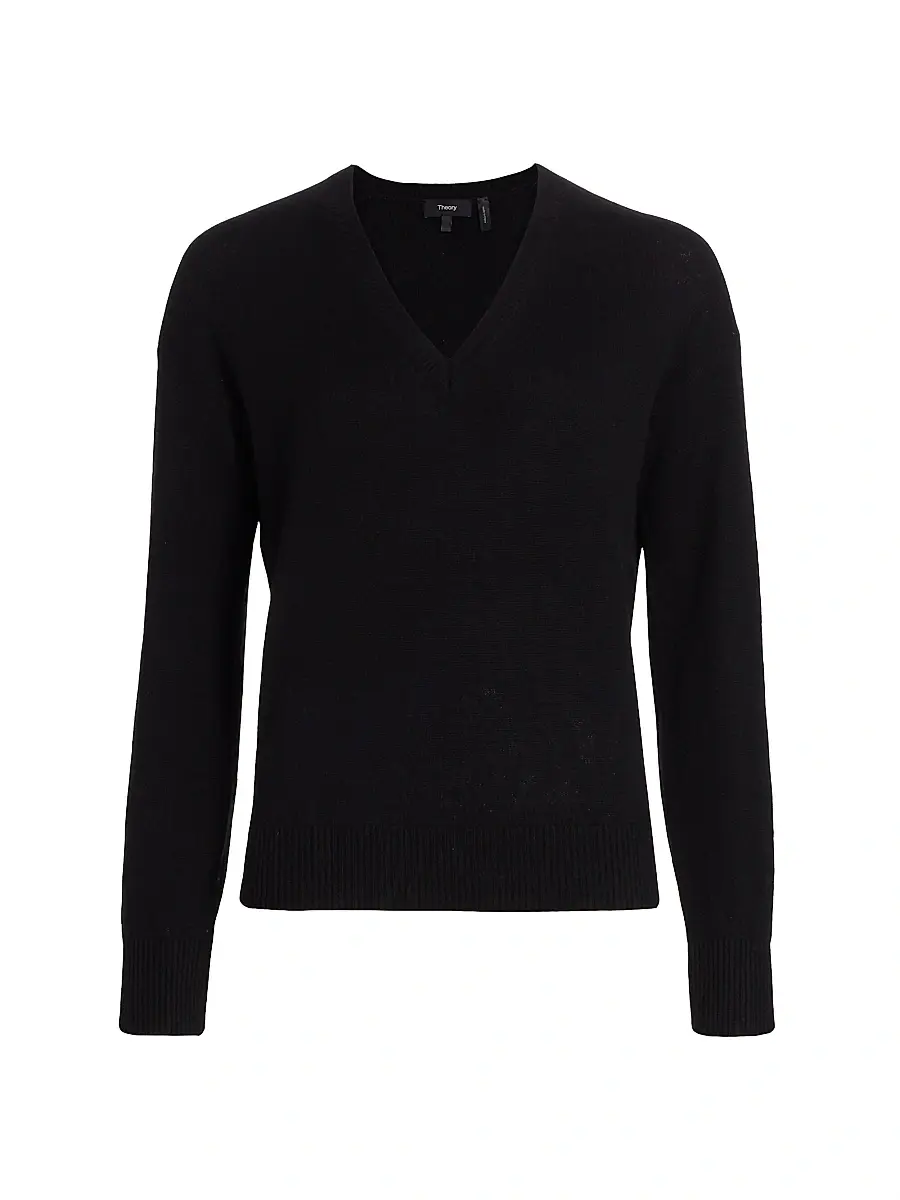 Theory Women's Easy V-Neck Cashmere Sweater