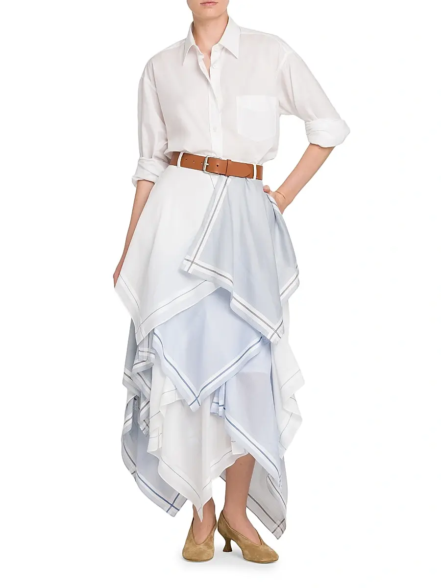 MOSCHINO Women's Cotton Poplin Blouse | Thumbnail 2