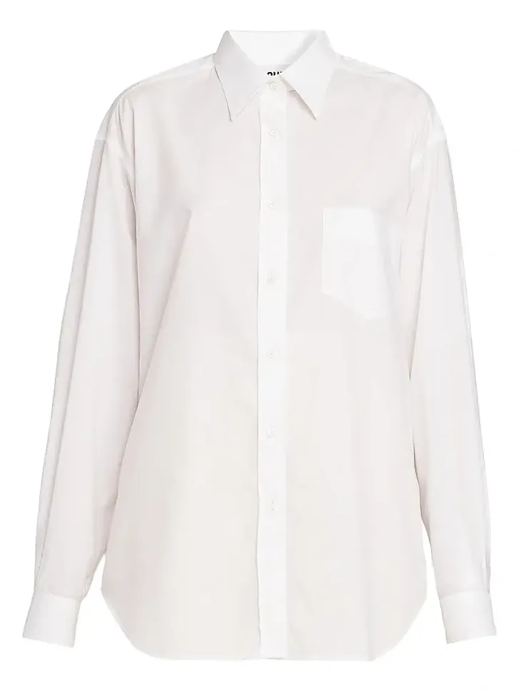 Women's Cotton Poplin Blouse Women's Cotton Poplin Blouse