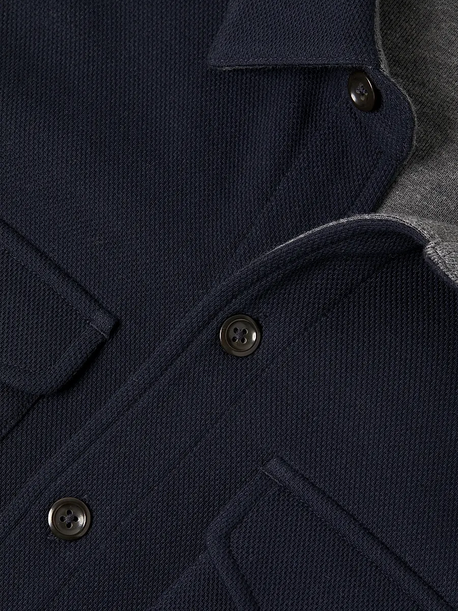 Vince Men's Cotton-Blend Shirt Jacket | Thumbnail 7