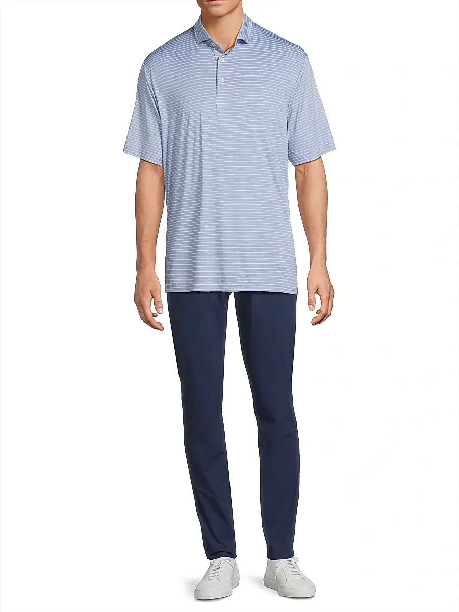 Polo Ralph Lauren Men's Striped Polo Shirt | Thumbnail 2