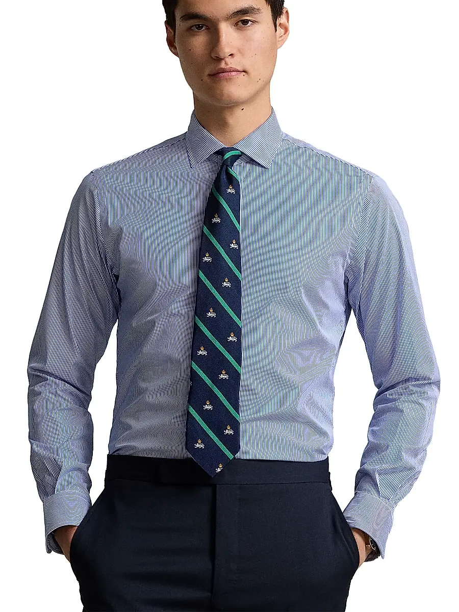 Polo Ralph Lauren Men's Cotton Dress Shirt | Thumbnail 3 Polo Ralph Lauren Men's Cotton Dress Shirt | Thumbnail 3